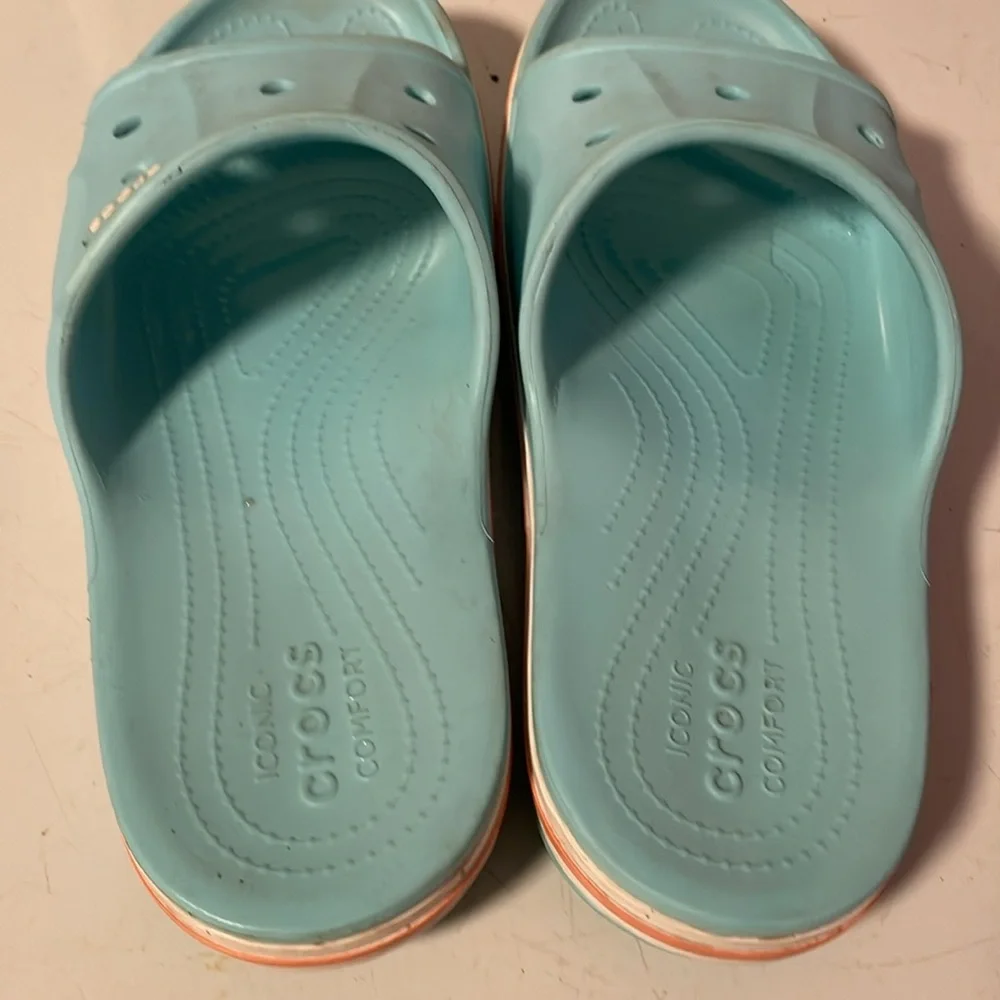 Crocs Bayaband Slide Sandals Women size 11